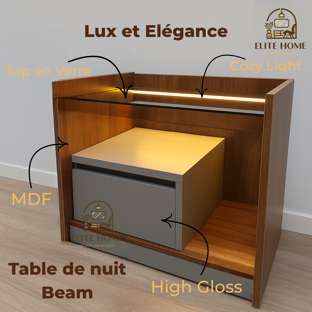 Table de Nuit BEAM (Ref TN001)