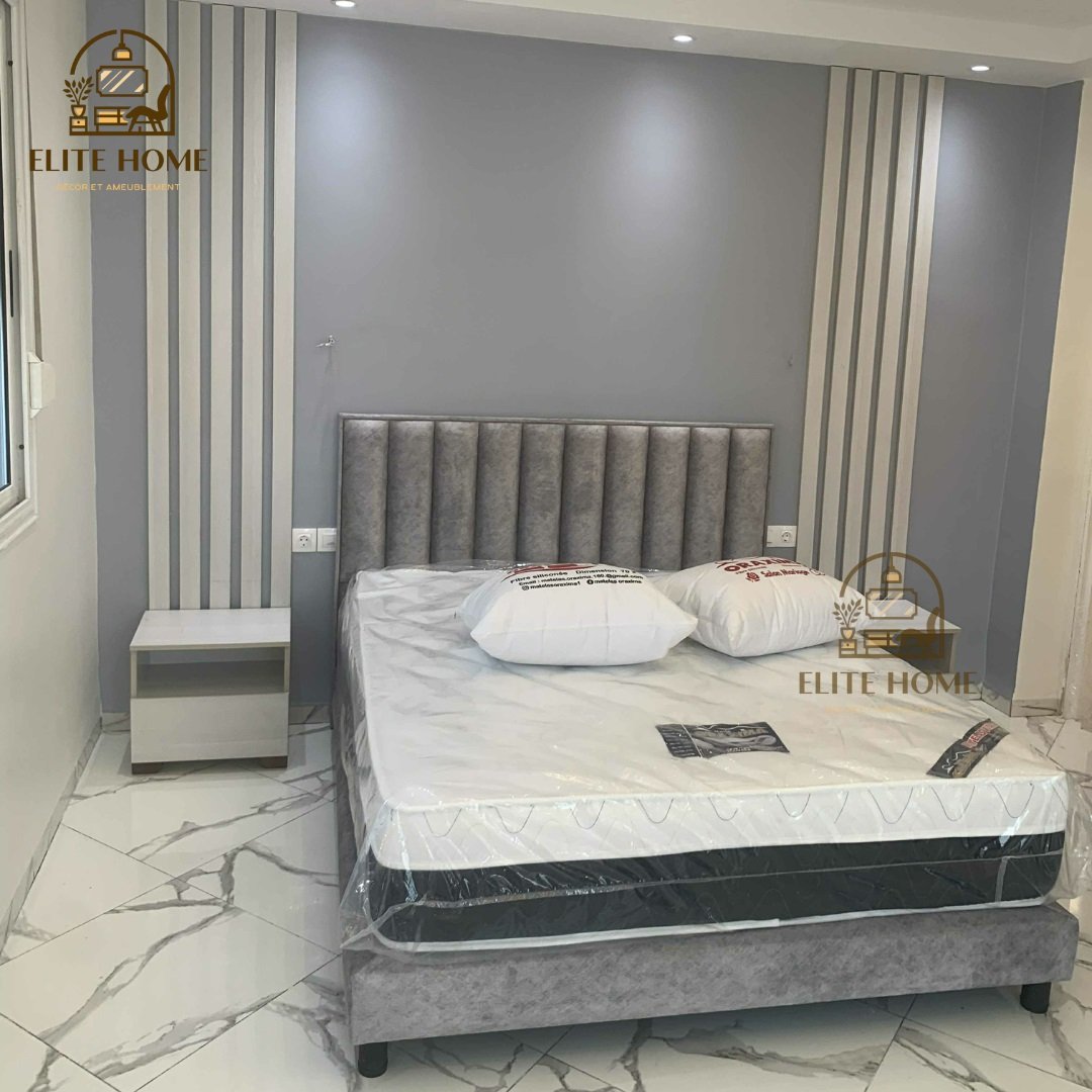 Lit Capitonné + Matelas (Pack Complet) – Image 12